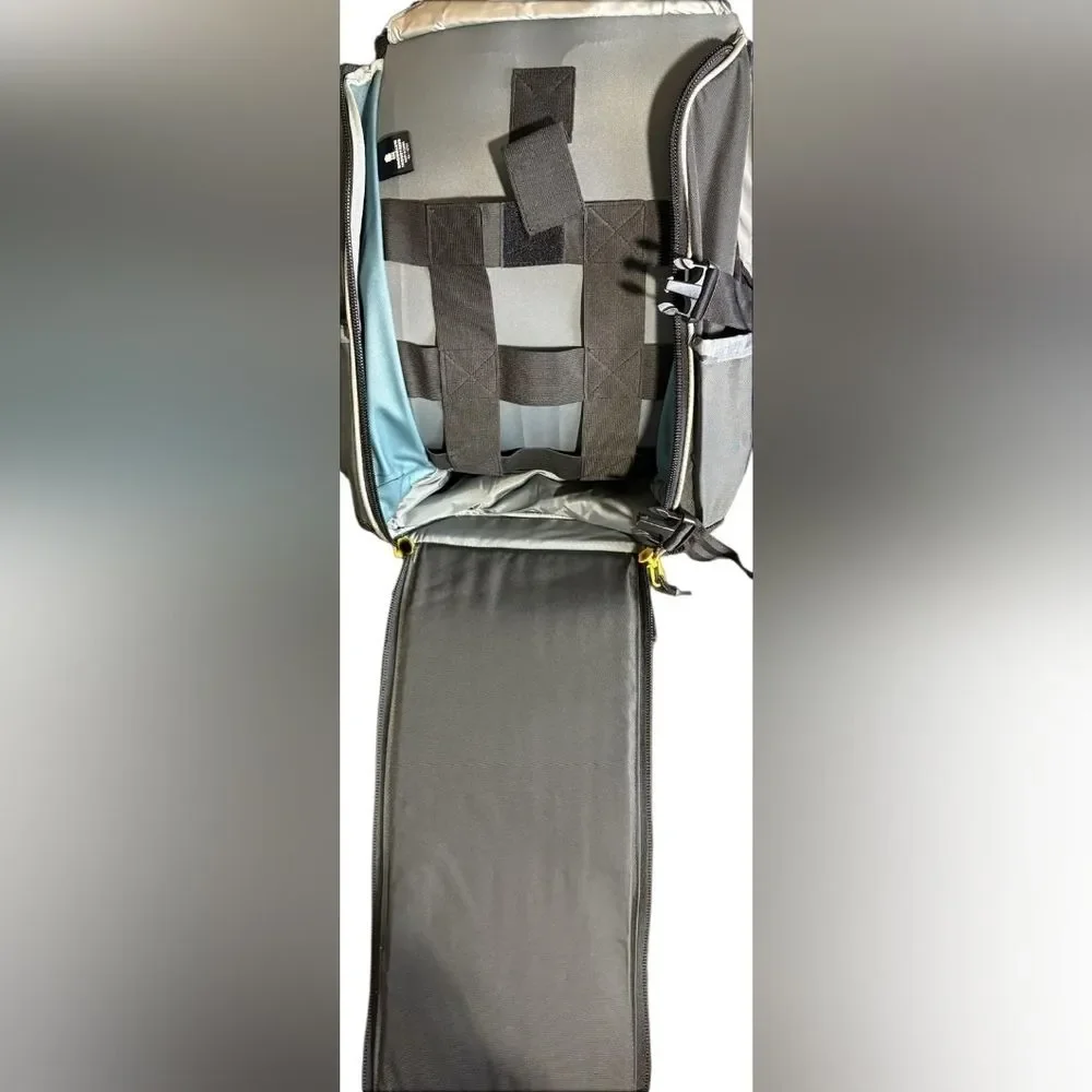 Brooklyn Industries Travel Backpack Carry On Hiking Laptop Gear Built-in hood